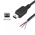 OEM/ODM Mini Male Plug Type Data Charging Cable